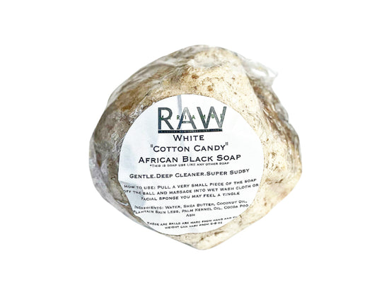 White African Black Soap Ball