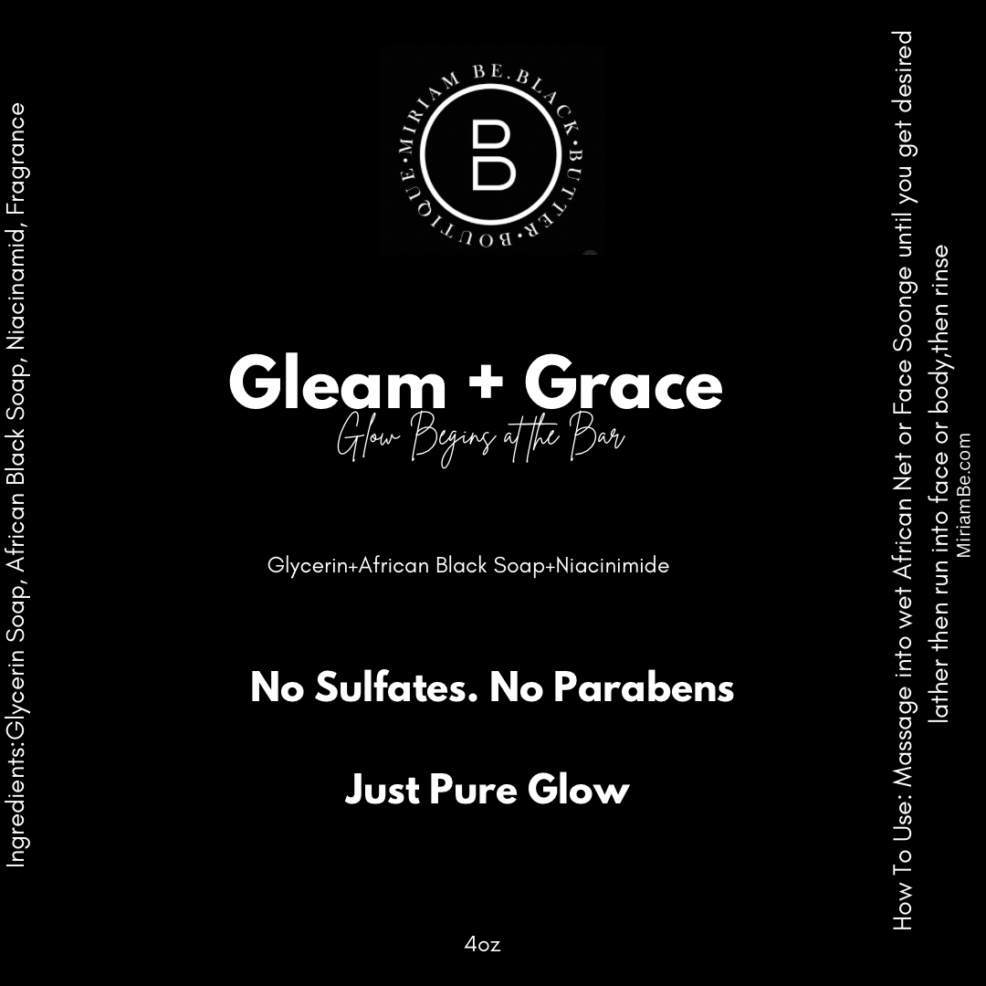 Gleam + Grace Face and Body Glycerin Bar