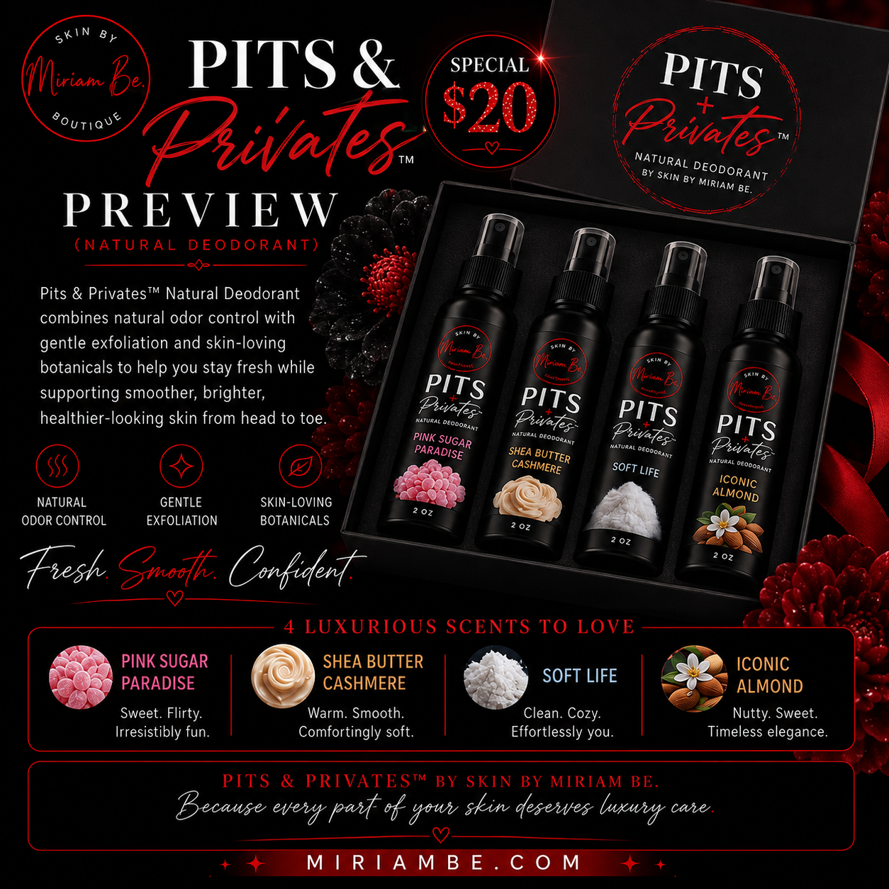 Pits and Privates Preview (Sampler Kit)