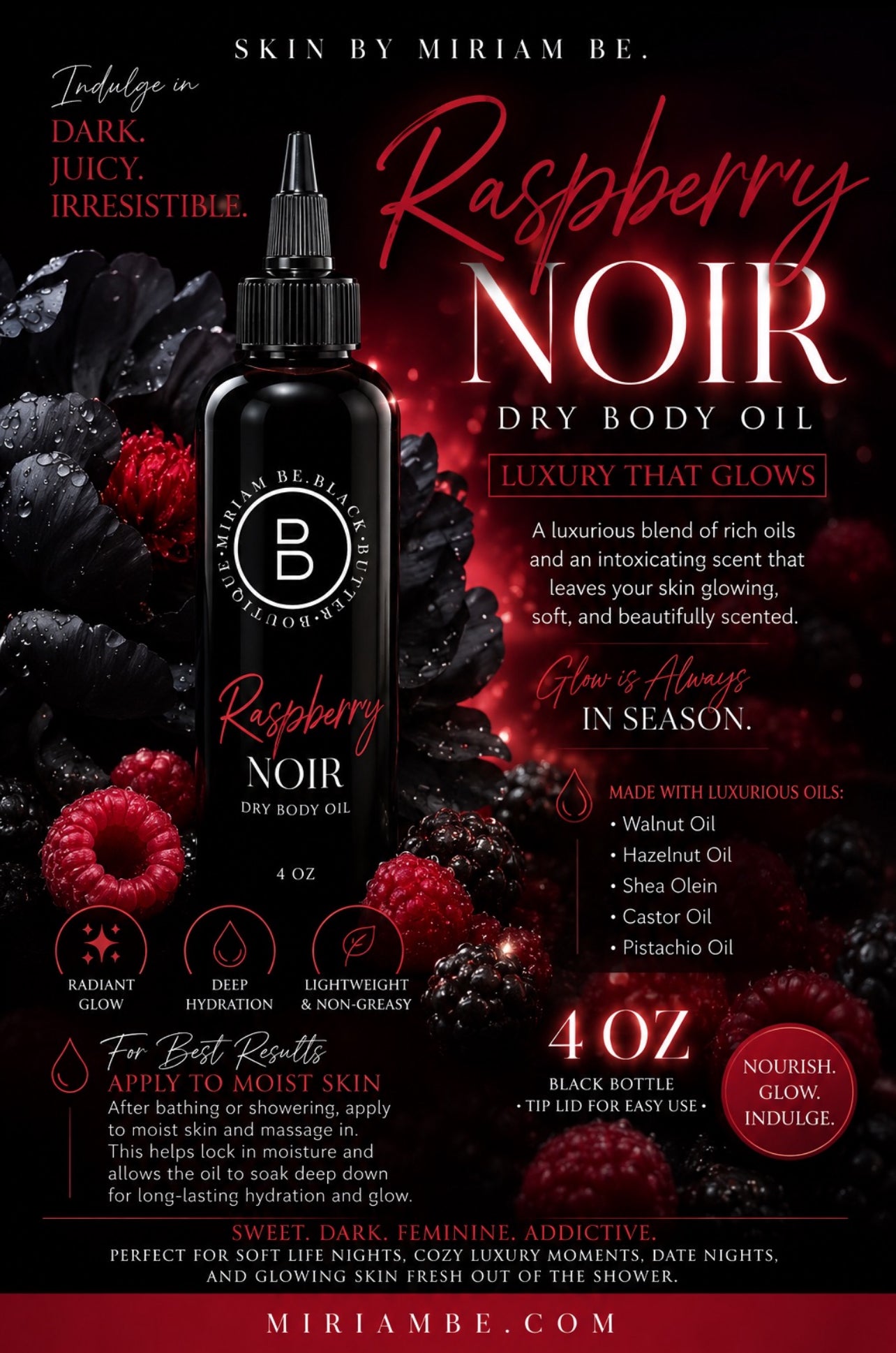 Thursday Three Dry Oil Special