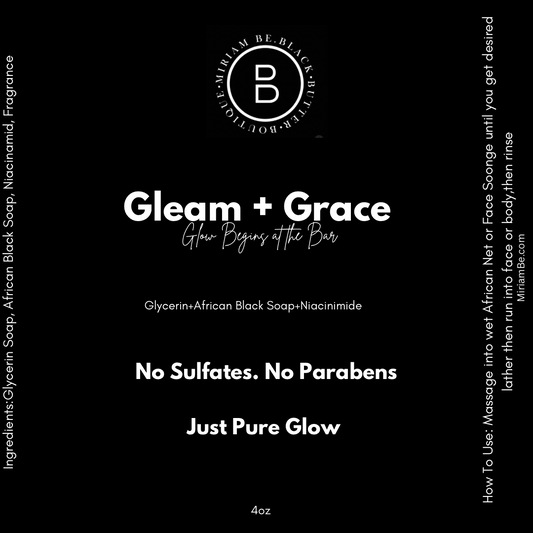 Gleam + Grace Face and Body Glycerin Bar